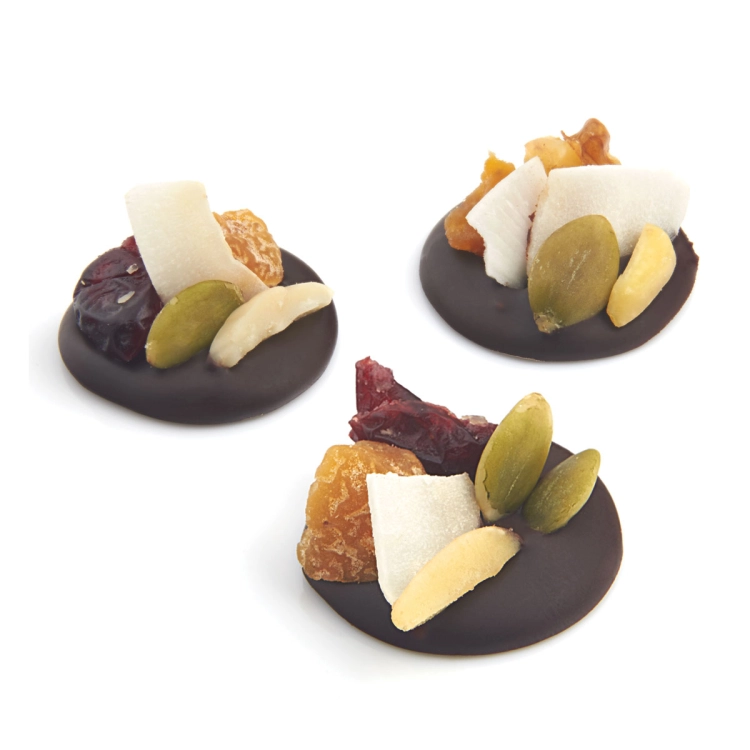 Punto choco y frutos secos