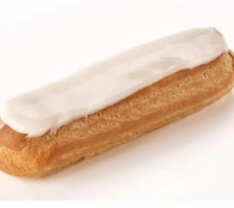 Éclair de vainilla