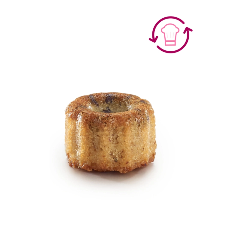 MINI FINANCIER CON PEPITAS DE CHOCOLATE (SUSTITUYE AL 3606)