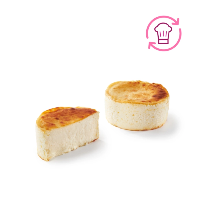 TARTA DE QUESO VASCA INDIVIDUAL (NUEVO CÓDIGO 6633)