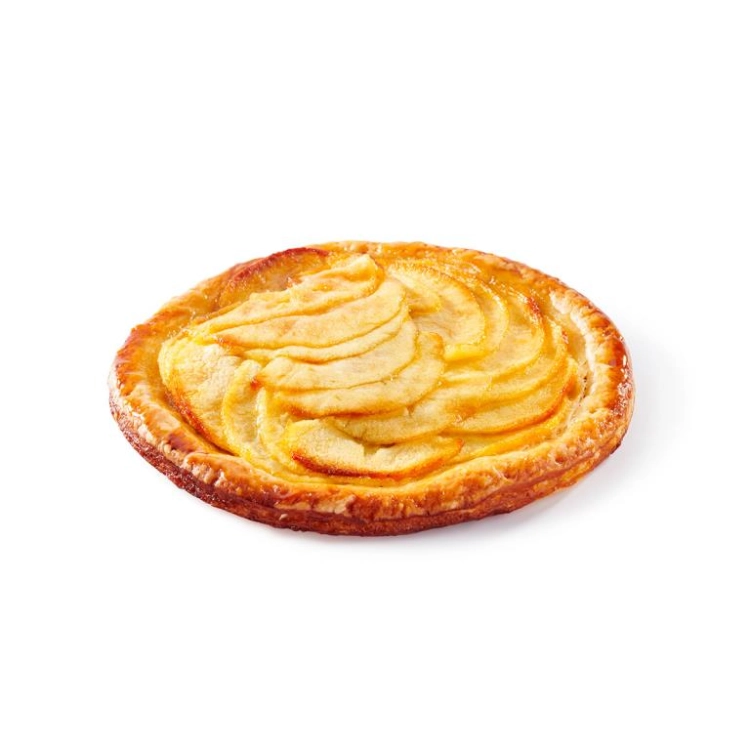 TARTA FINA DE MANZANA CON COMPOTA