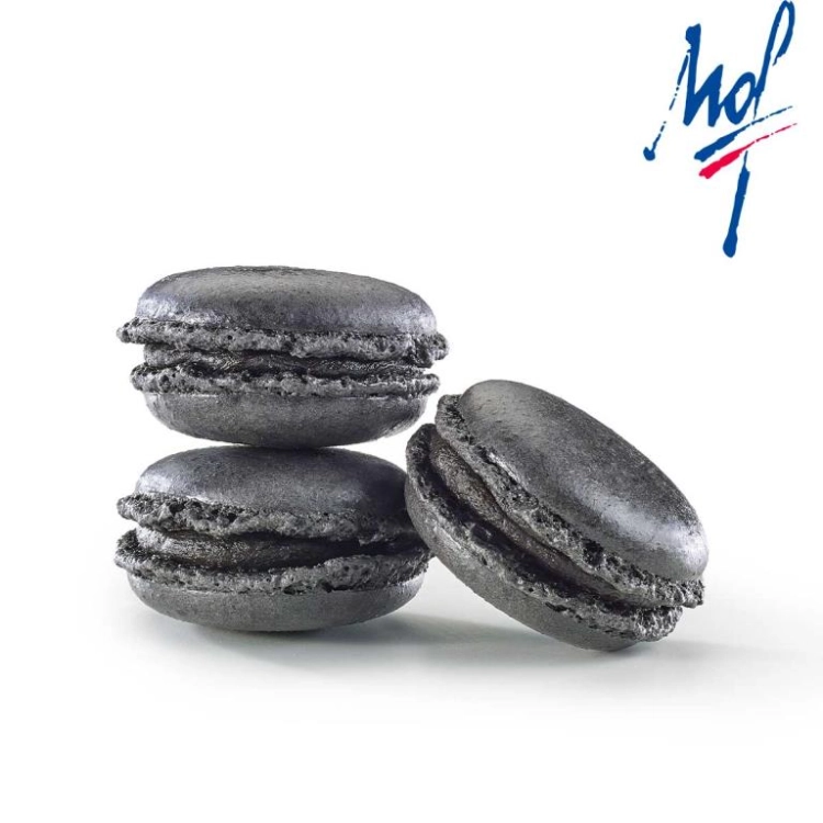 Macaron de sésamo, 4,2 cm