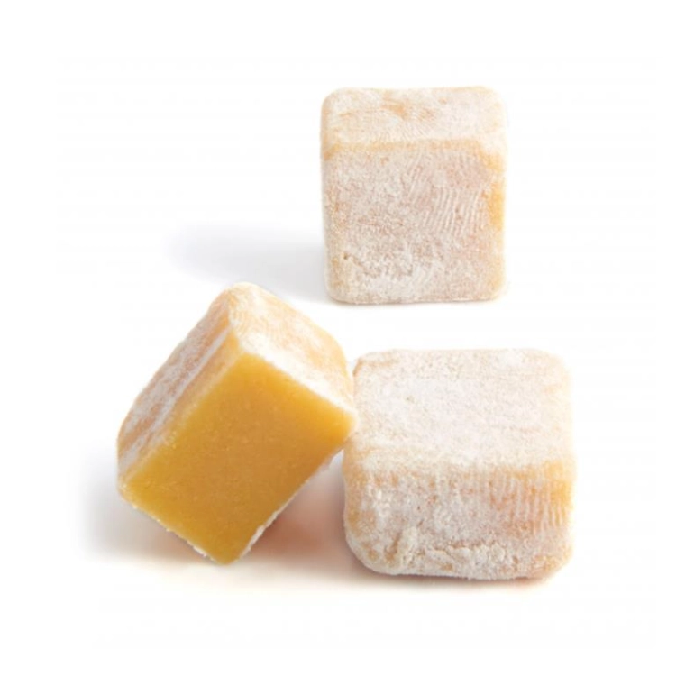 TRUFAS DE CHOCOLATE BLANCO MARACUYÁ