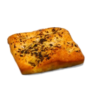 FOCACCIA AJO Y ALBAHACA
