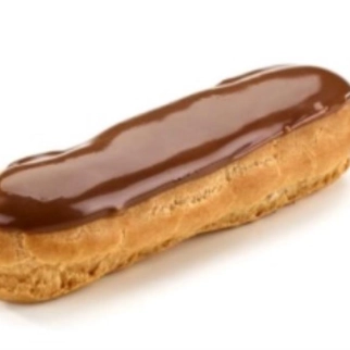 Éclair de chocolate