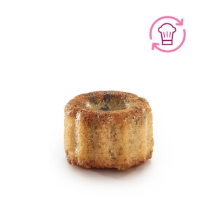 MINI FINANCIER CON PEPITAS DE CHOCOLATE (NUEVO CÓDIGO 160655)