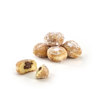 MINI BERLINAS CACAO AVELLANA