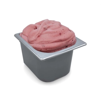 SORBETE DE FRESA CON TROCITOS 3L
