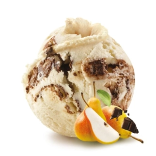 HELADO DE PERA CON CHOCOLATE 6L