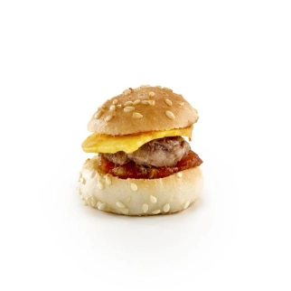 Mini cheese burger
